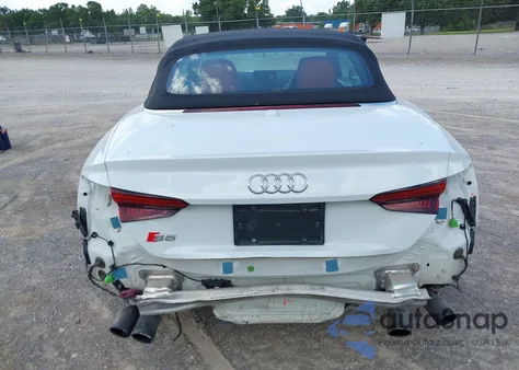 2018 Audi S5 3.0T Premium Plus z USA, uszkodzony, nr VIN WAU24GF50JN009209